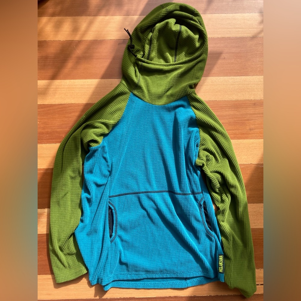 Melanzana Custom Micro Grid Fleece Hoodie Women’s Large